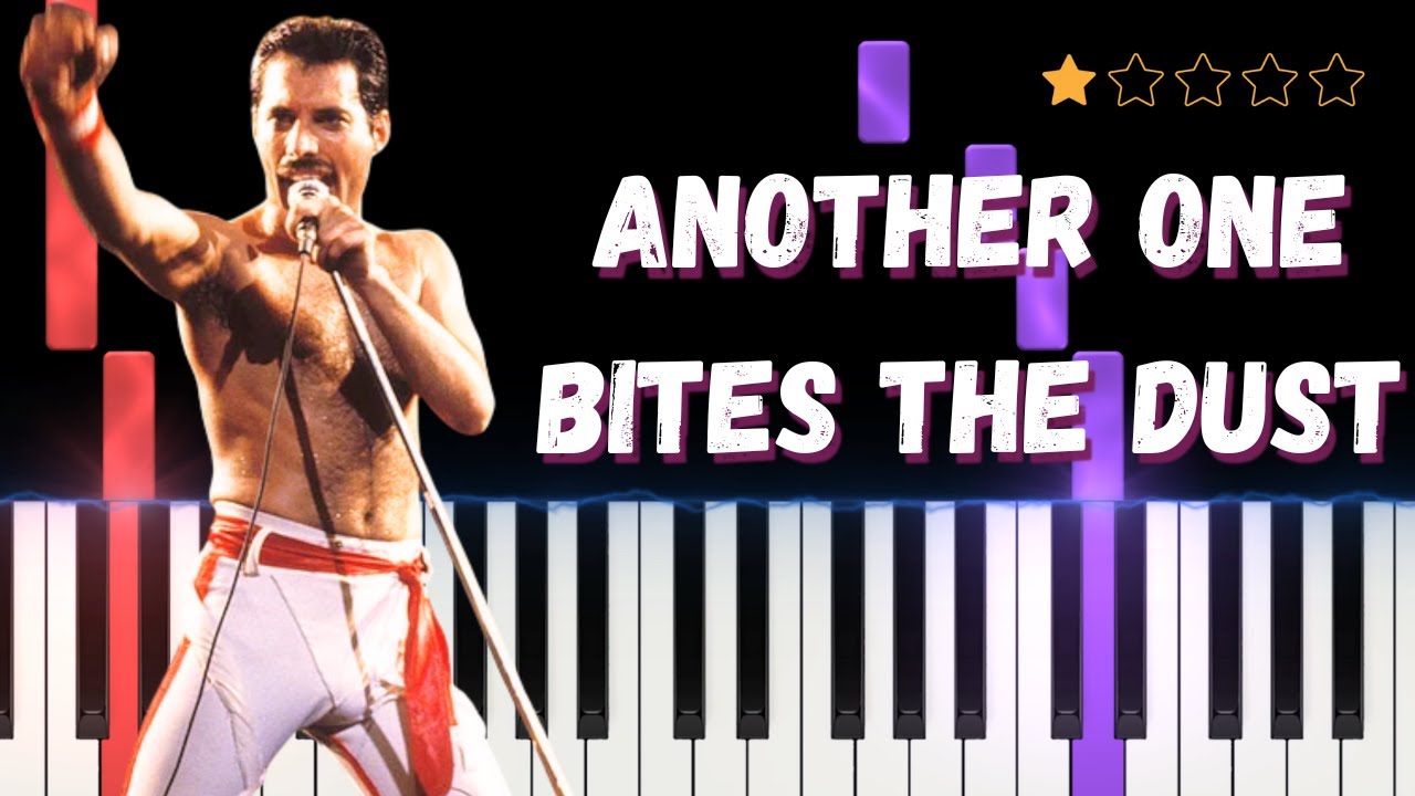 Queen - Another One Bites the Dust︱Easy Piano Tutorial