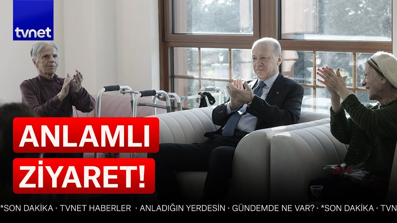 Cumhurbaşkanı Erdoğan'dan Darülaceze ziyareti!