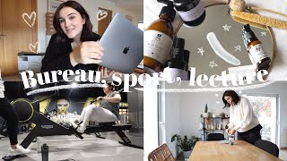 Bureau, sport, lecture..?VLOG