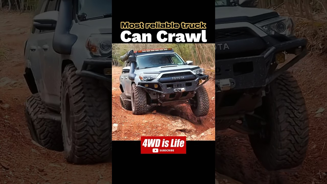 Toyota 4Runner Offroad demo 