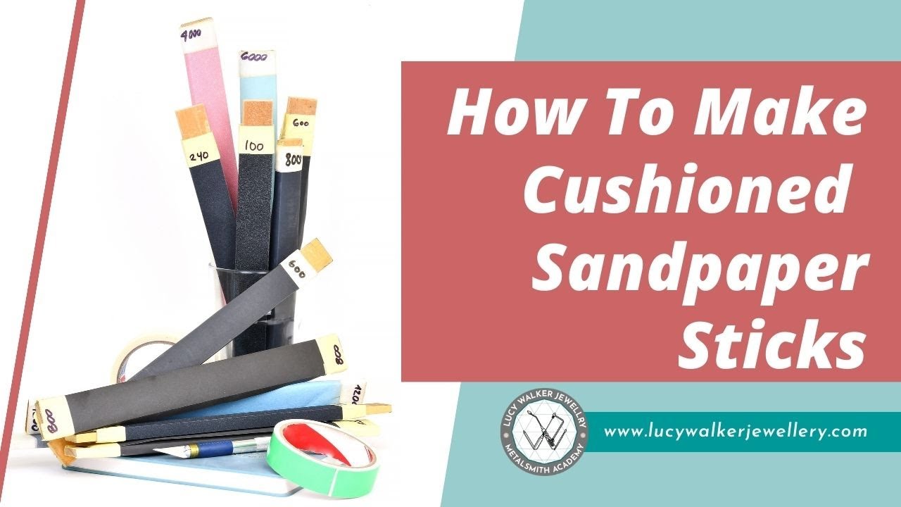 DIY: Make cheap and easy sanding sticks to improve your sanding! 