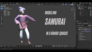 Samurai Modeling in 3 Hours
