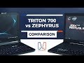 Acer Predator Triton 700 vs ASUS ROG Zephyrus