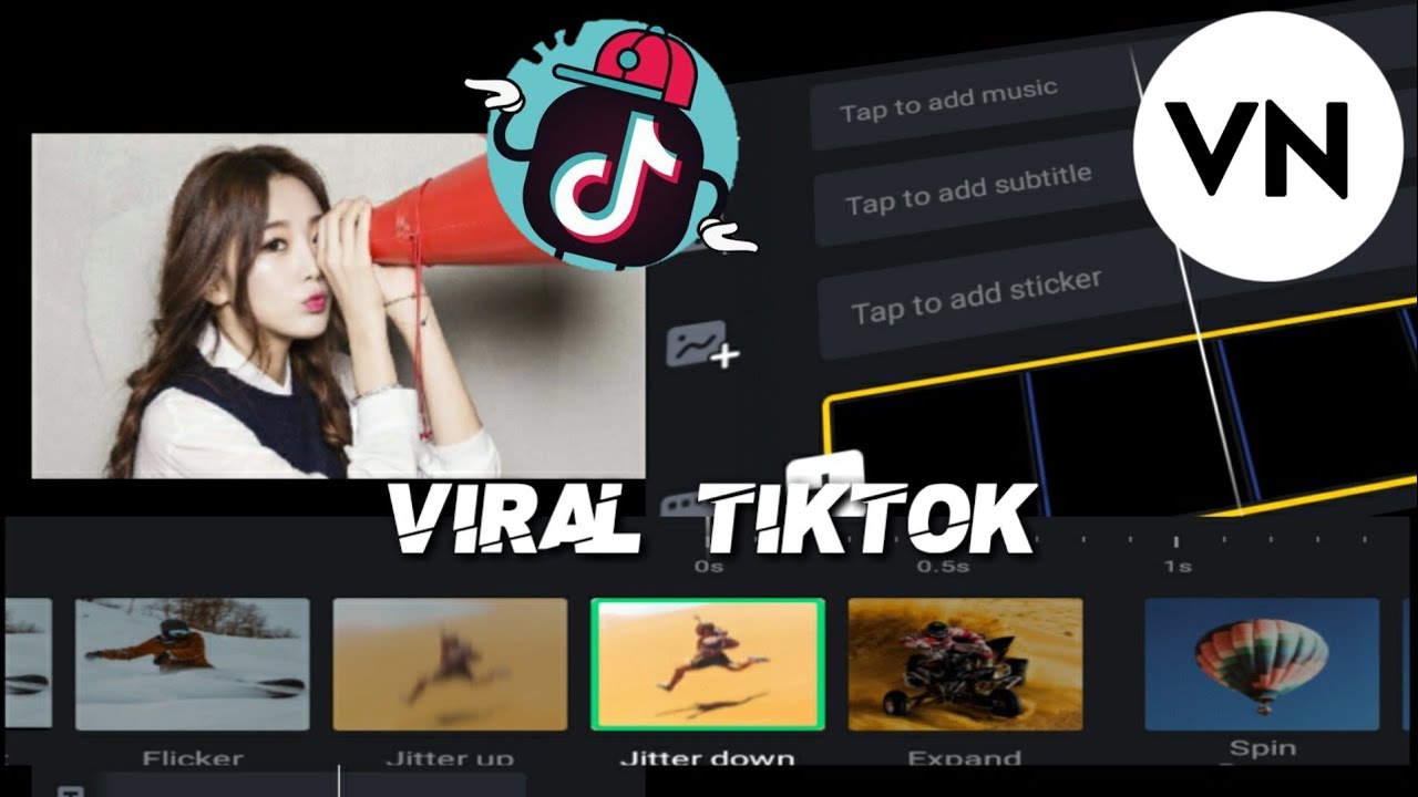 Cara edit video Tiktok Thrift shop Remix || viral Tiktok  
