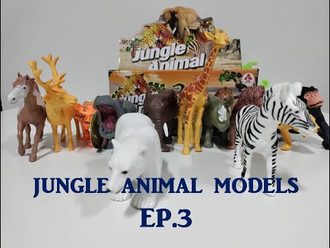 EP.3 รีวิวของเล่นโมเดลสัตว์ป่าที่ต้องรู้จักให้ได้ Review jungle animal models