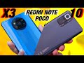 REDMI NOTE 10 vs POCO X3 NFC ¿Cuál COMPRAR? | PRECIO y DIFERENCIAS entre el POCO X3 y REDMI NOTE 10