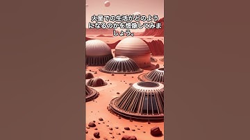 火星での生活 - イーロン・マスクのビジョン　#イーロンマスク #火星生活 #スペースX