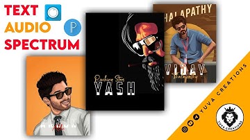 TEXT AUDIO SPECTRUM | How To Make Text Audio Visualizer on Android | Avee Player Template |Pixel Lab