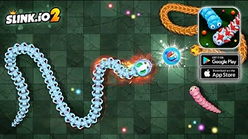 Slink.io 2 - Snake Game Gameplay (Android,IOS)
