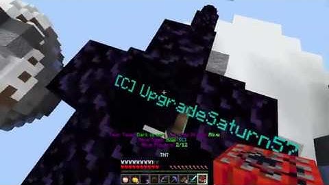 Trapping a Minecraft Eggwars noob in an obsidian  cage (very epic)