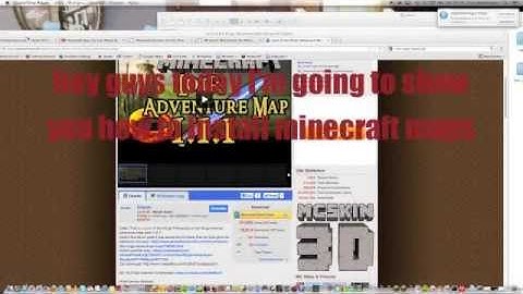 how to download minecraft maps on mac osx