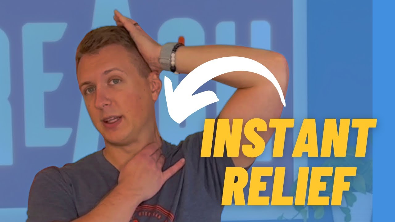How to relieve neck pain and tension in SECONDS! - YouTube