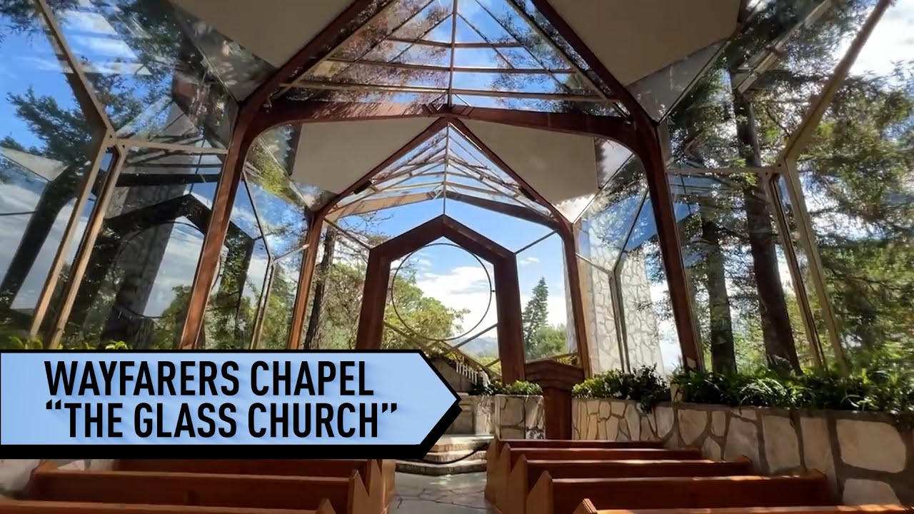 Stunning 'glass church' perched on Pacific Ocean cliffs is a