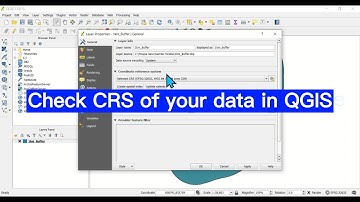 How to View CRS Information in QGIS: Beginner