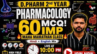 Pharmacology 60 IMP MCQ in hindi