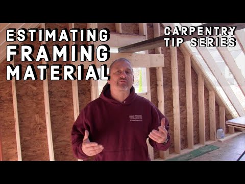 Estimating Framing Materials  - TIP Series