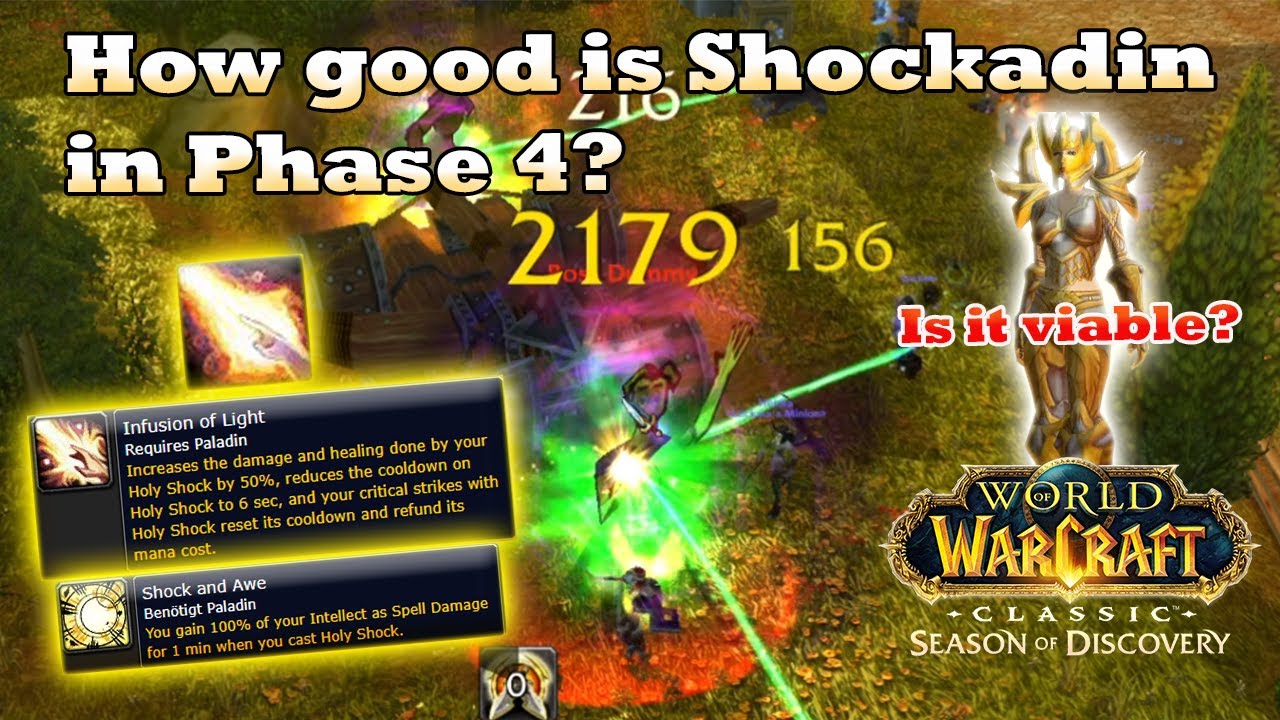 How good is Shockadin in Phase 4? PTR Testing [WoW SoD] - YouTube