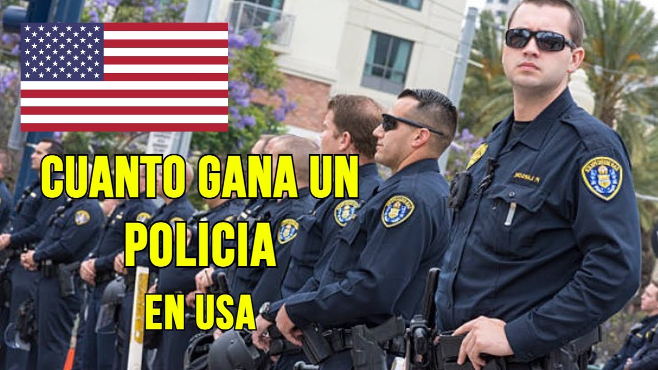 Cuanto Gana un POLICIA en ESTADOS UNIDOS (USA) 🤑 Salario y Ofertas de