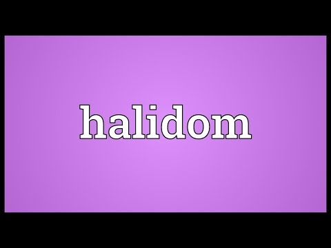 Header of halidom
