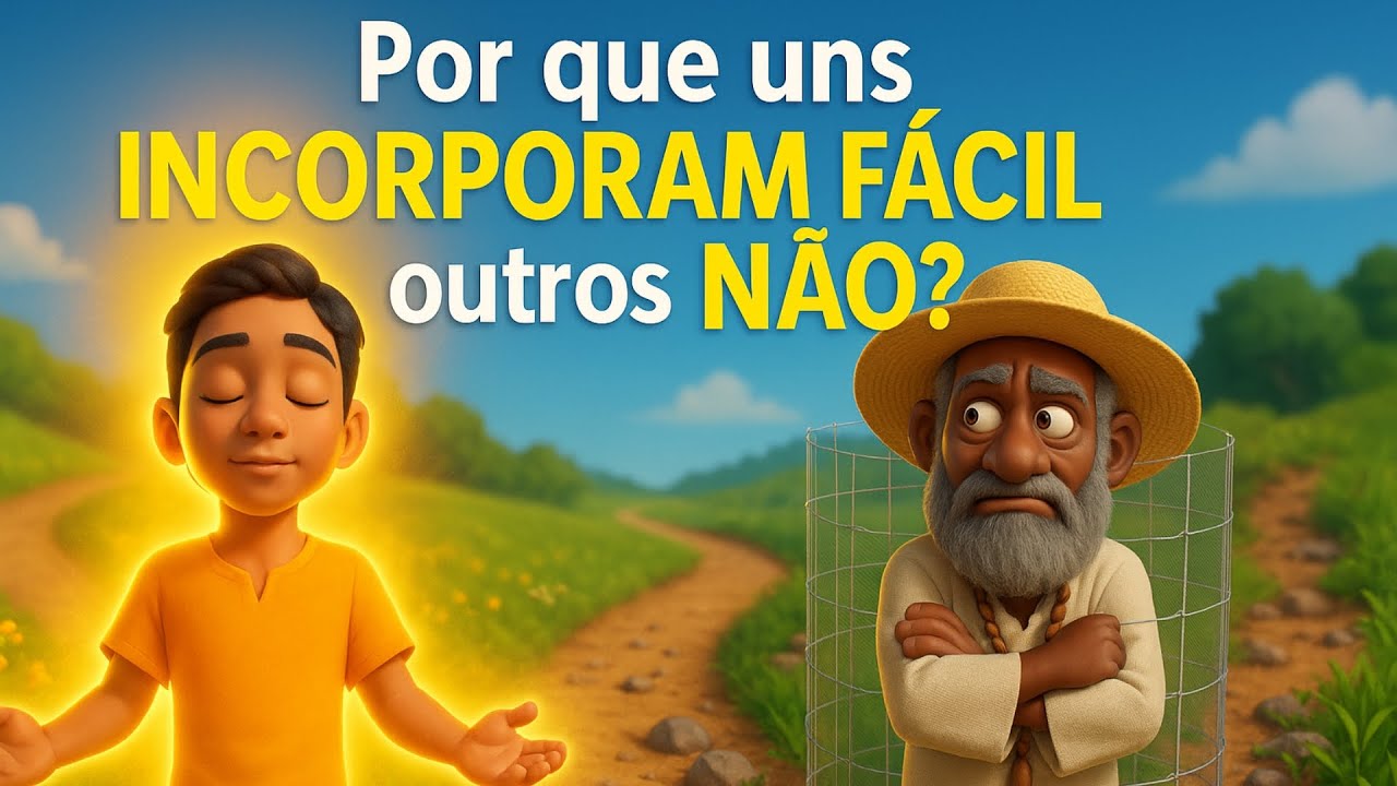 Por Que Uns Incorporam Fácil e Outros Não? | Lições de Pai Benedito