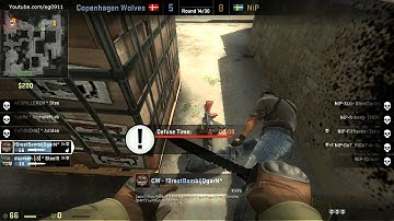 CS:GO NiP V CPH Wolves Dust2 MSI Beat it! 2013 European Finals