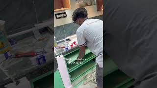 Upvc interior design in Hosur 🥰#tamilaninteriors #kitchen