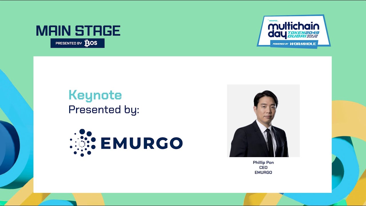 Keynote: EMURGO | Multichain Day | TOKEN2049 DUBAI
