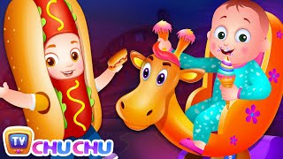 Food Alphabet ABC Phonics Song - A For Apple Pie - ChuChu TV Toddler Learning Videos Resimi