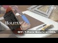 How to Make a Fold Over Knife Sheath w/ a DCL Combat Loop Attachment Using HOLSTEX®