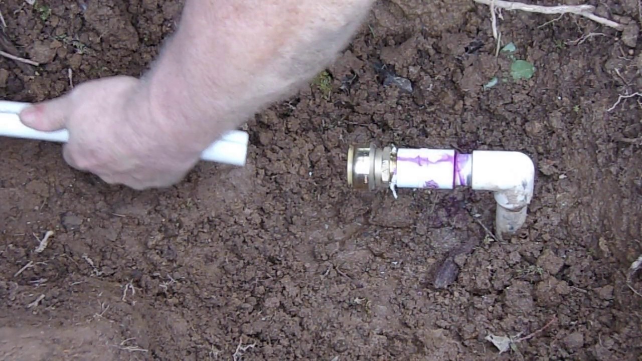 new pex water main YouTube