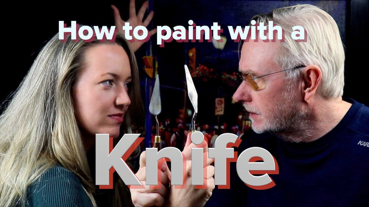How to paint with a knife