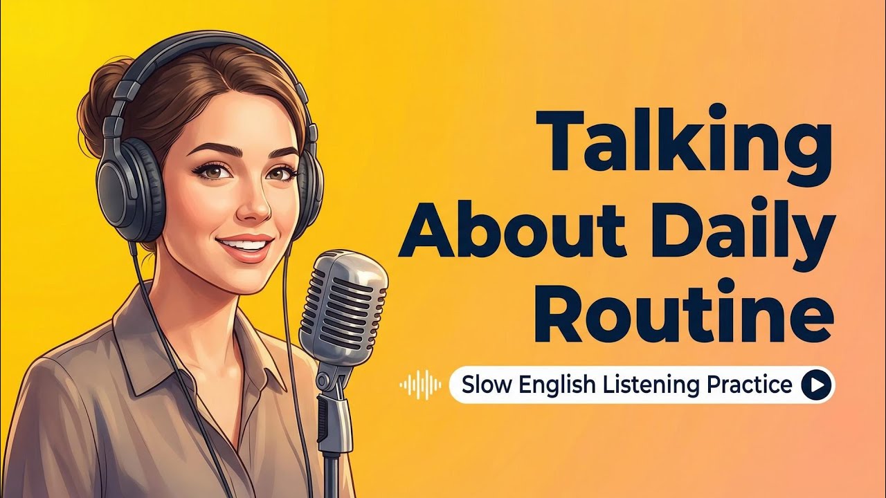 Talking About Daily Routine | Easy English Podcast | Beginner (A1–A2 ...