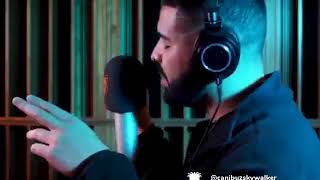 Drake - GREATEST Freestyle in the booth