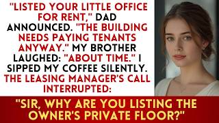 Dad Listed My Office Suite For Lease - He Didn't Know I Own The Entire Tower News