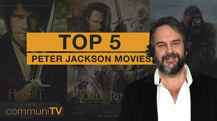 TOP 5: Peter Jackson Movies | Director