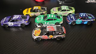 Big Diecast Haul! 8 cars! 2, 3, 20, 20, 23, 34, 47, and 71! 1:64 scale NASCAR Diecast Review