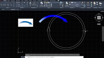 Physics & AutoCAD 2021: Draw curved arrows filled with gradient color at tail