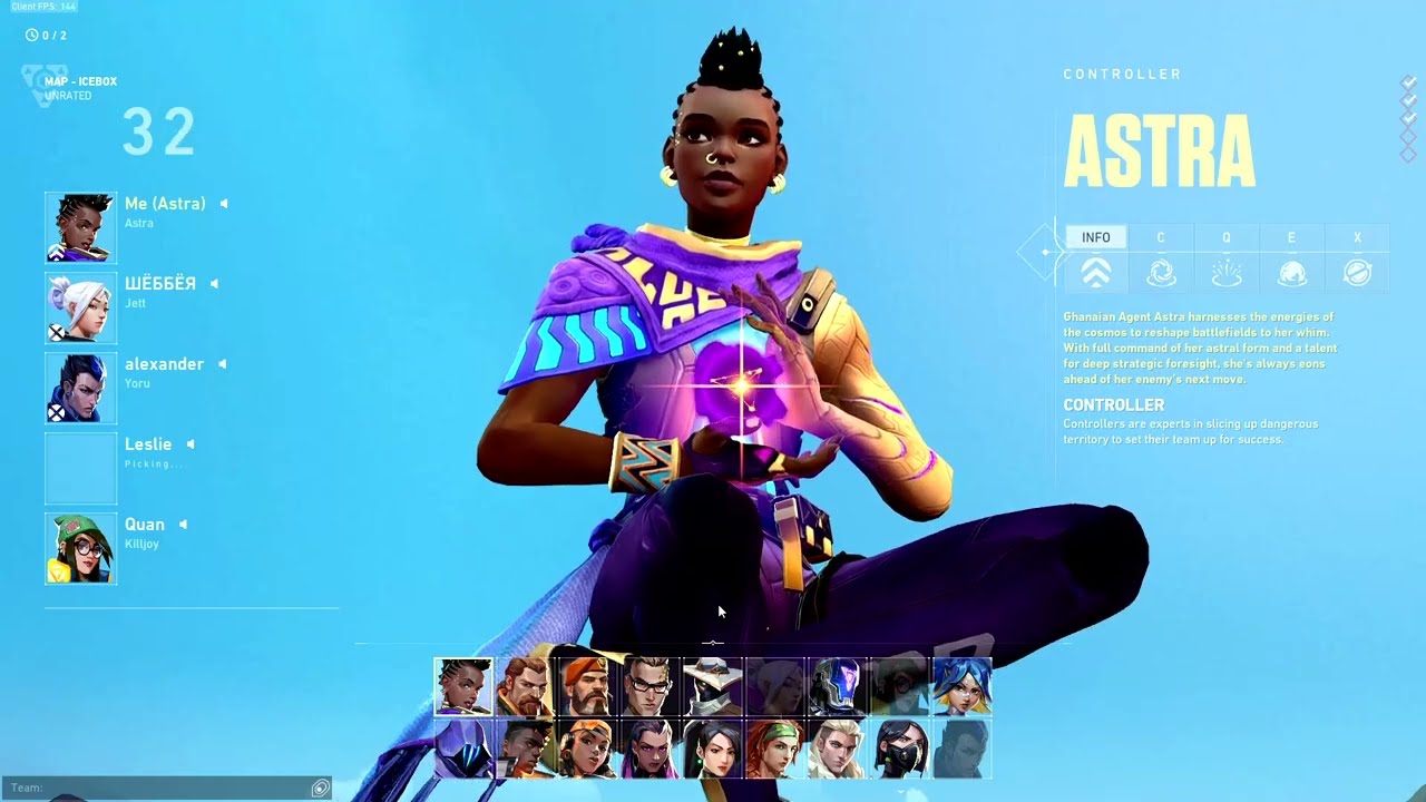 *Patched* Valorant 4.04 Astra Bug (Marshal+Lightshield Round 1)