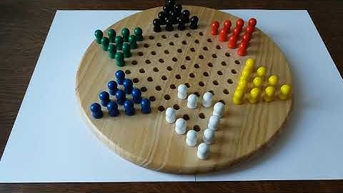 Chinese checkers starting method  -  method  