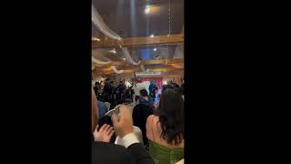 NYPD Emerald Society Pipes & Drums - Patrick & Elizbaeth dancing to Rakes of Mallow clip
