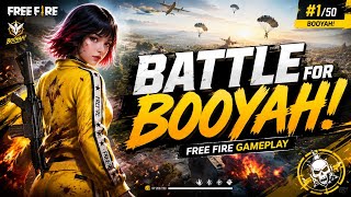 Battle for Booyah || Free Fire Gameplay Video || #freefire #ff #gameplay #creator #mahakaaloxo