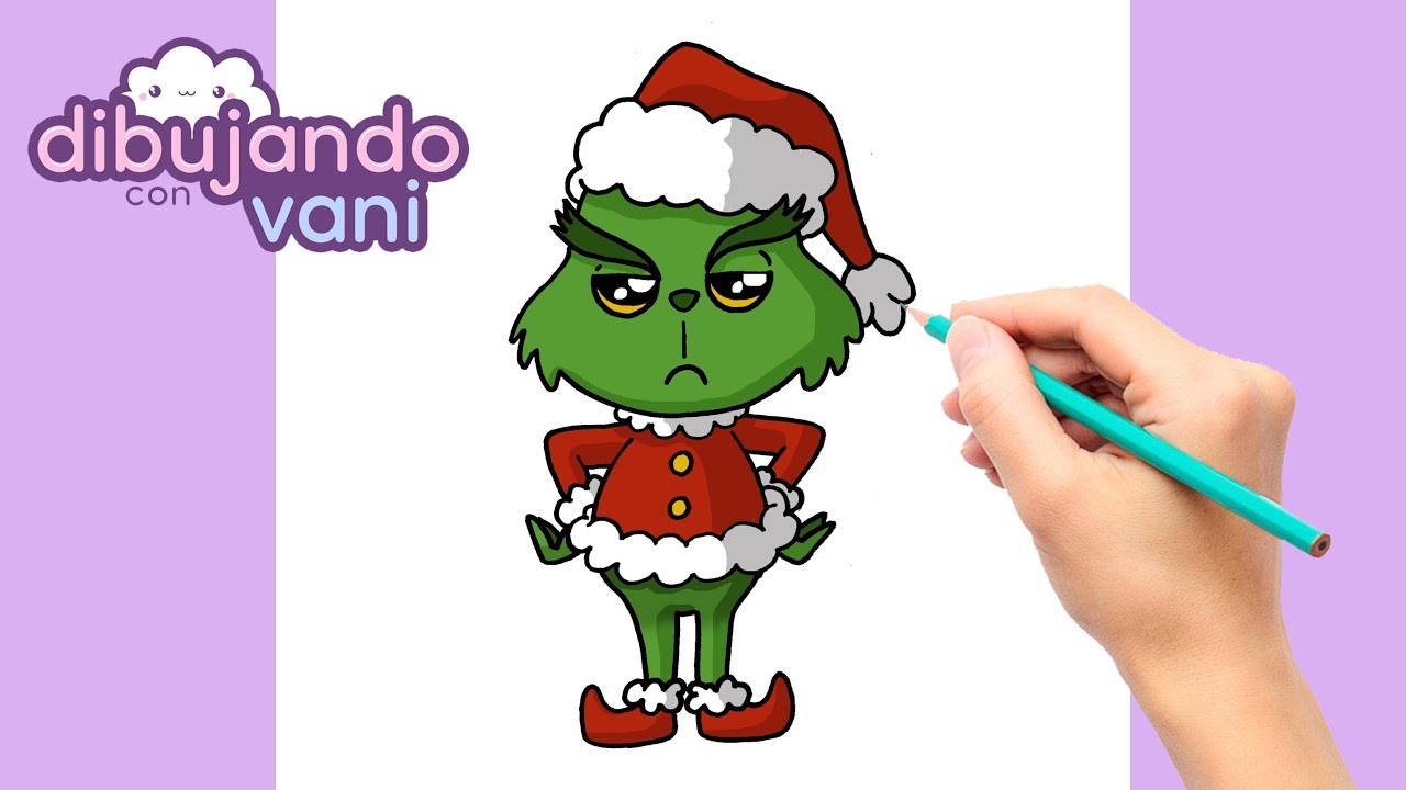 How to draw the grinch step by step - thptnganamst.edu.vn