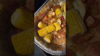 Shrimp Boil on the Charcoal Grill shrimp grilling bbq