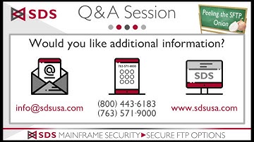 Conclusion and Q & A: Peeling the Secure FTP Onion Tutorial