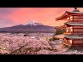 Beautiful japanese music  cherry blossoms 2 hour version