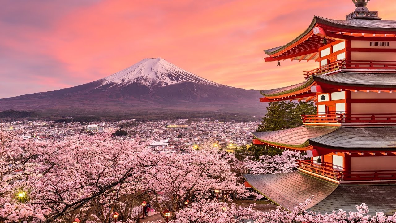 Beautiful Japanese Music – Cherry Blossoms [2 Hour Version