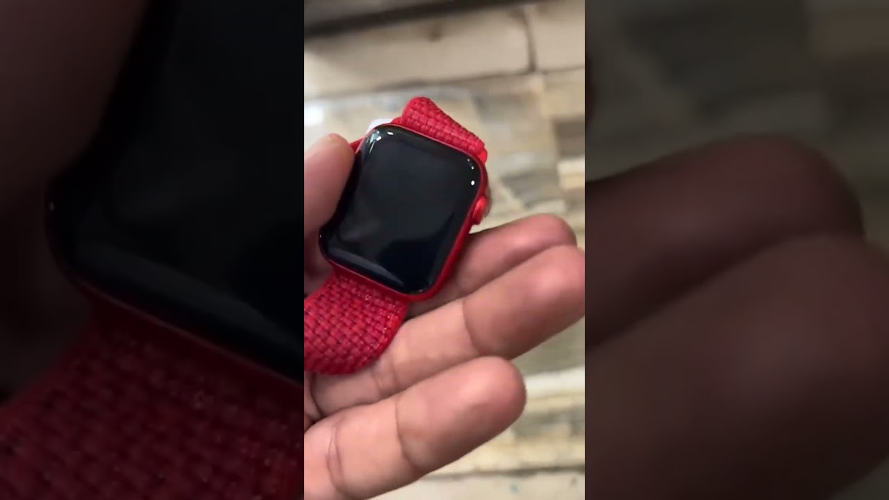 Apppe watch series 6- 40 mm Cellular +gps New active Online warranty April 2023  dial  Red Best rate