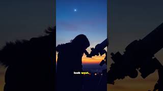 Look Up Feb 28 Planets Line Up! #space #venusmission #science #spacesuccess #moon #nasanova #nasa