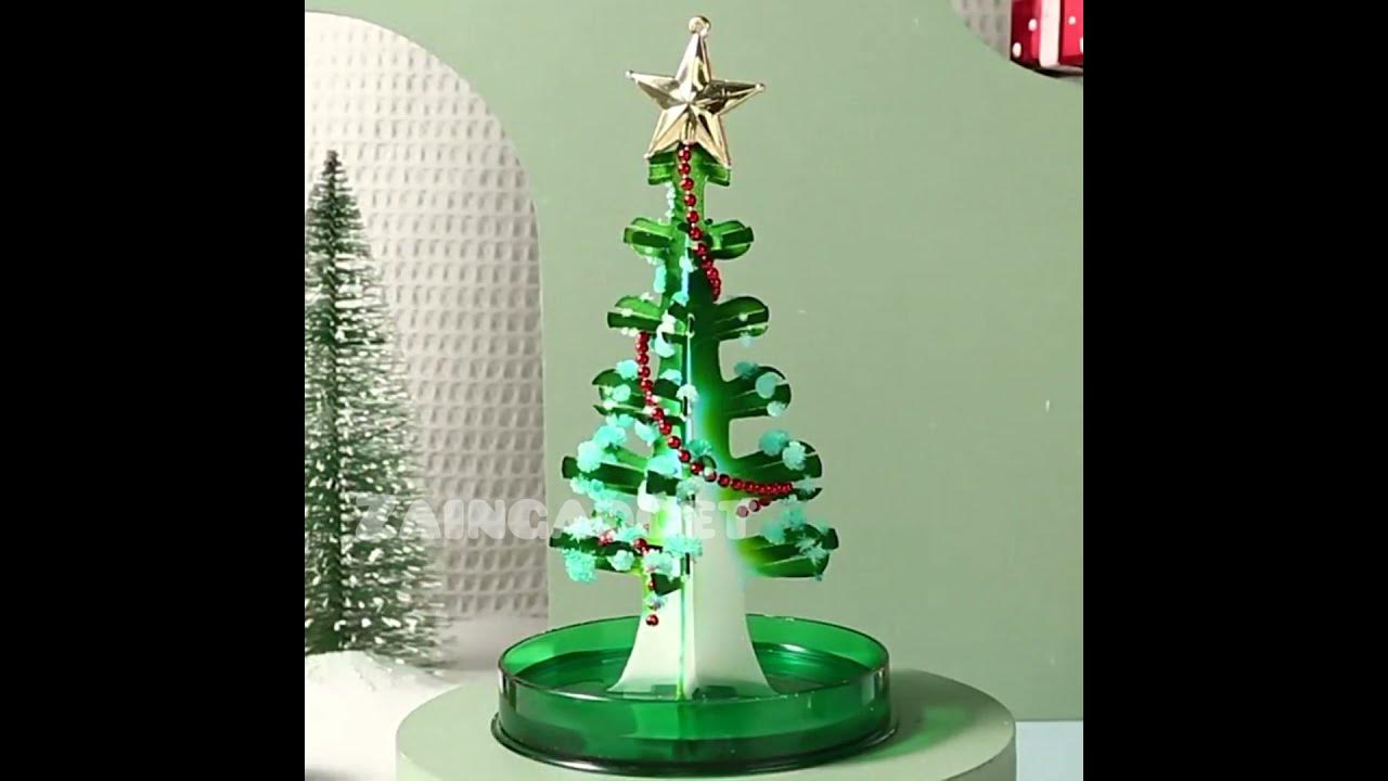 MAGIC FUNNY TREE CRISMAS TREE Magic Growing Christmas Tree, Crystal
