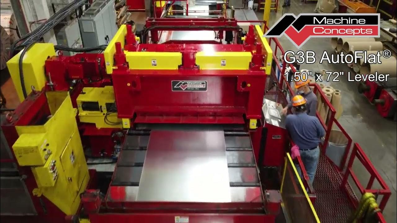 G3B Leveler P2000141 Machine Concepts Inc. YouTube